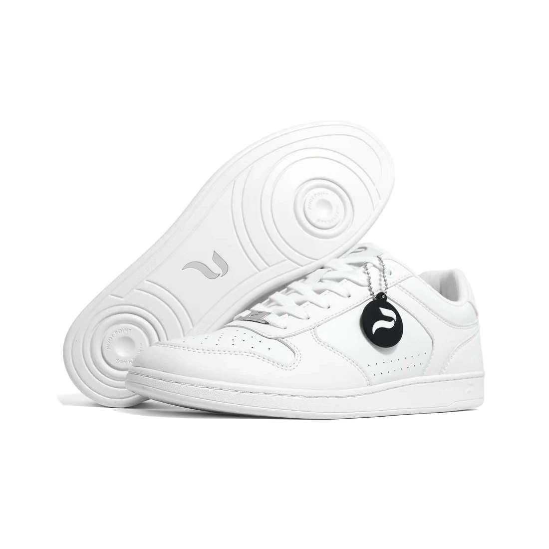 FLOW 2 WHITE Low-Top Dance Sneakers