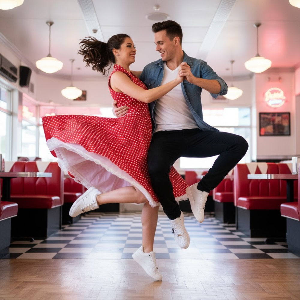 Rock n Roll Dance Sneakers | Dance Shoes Built for Rock n Roll Dancers