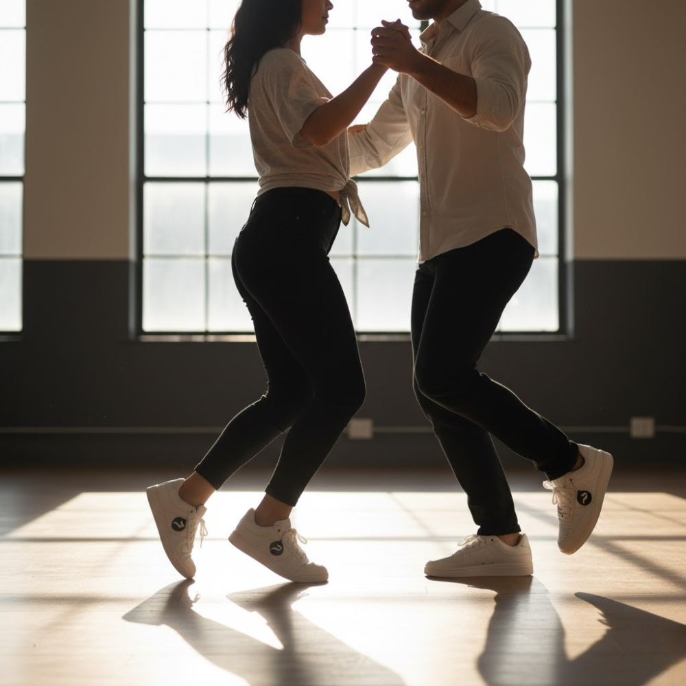 West Coast Swing Dance Sneakers | Dance Shoes for Swing Dancers