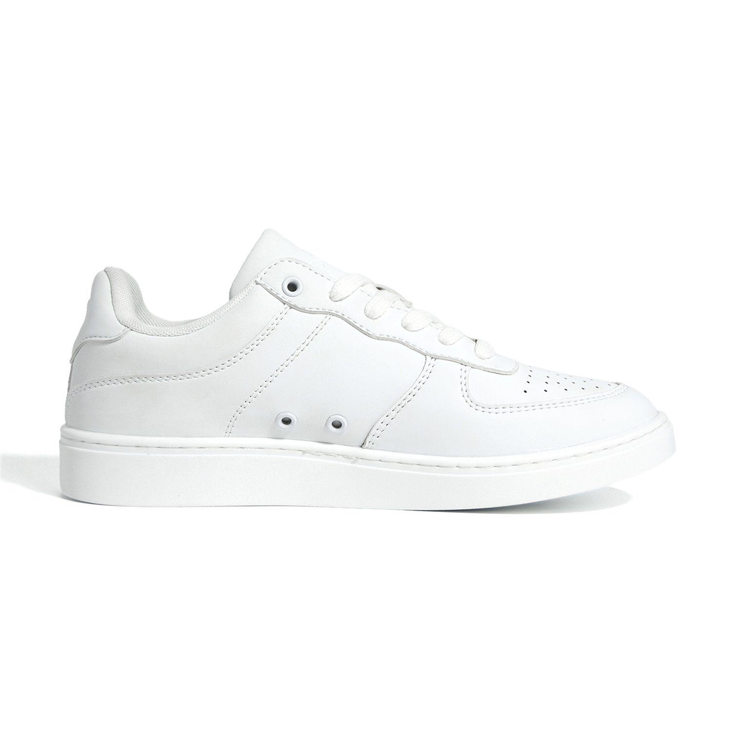 [FLOW WHITE] Unisex-Tanzsneaker, weiß, niedrig geschnitten