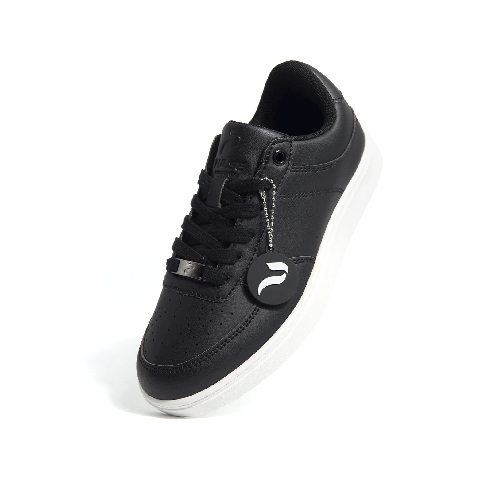 [FLOW BLACK] Unisex Low-Top Tanzsneaker in Schwarz und Weiß