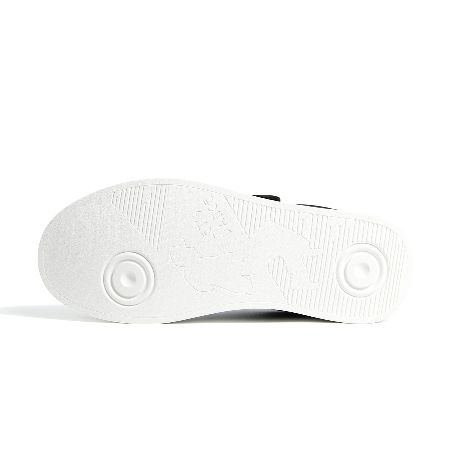 [FLOW BLACK] Unisex Low-Top Tanzsneaker in Schwarz und Weiß