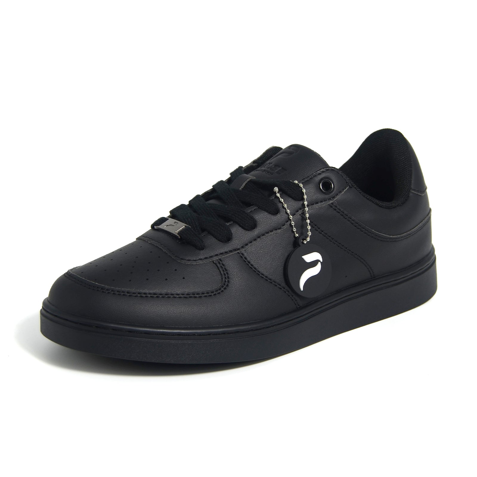 [FLOW ONYX] Unisex Low-Top-Tanzsneaker, schwarz