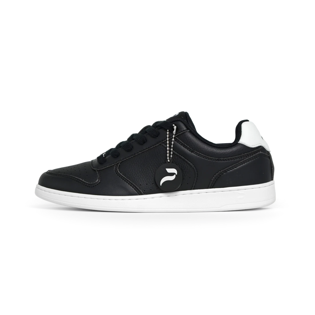 Flow 2 Black dance sneaker, left side