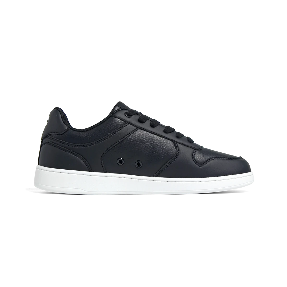 Flow 2 Wide Black dance sneaker, right side