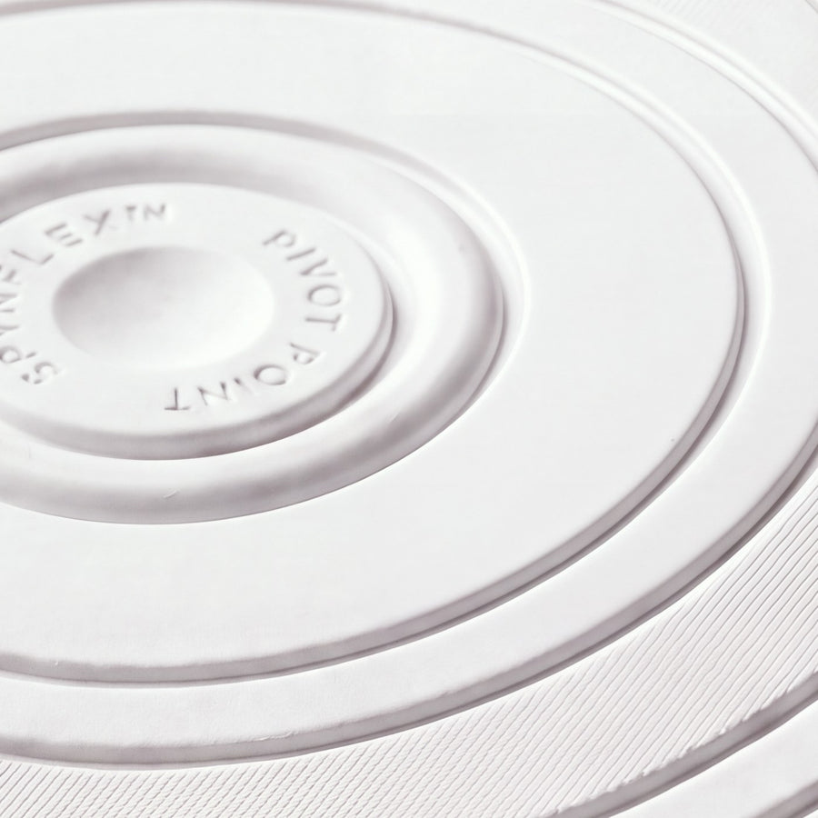 Das Profil an der Vorderseite der SPYNFLEX® Sohle in Nahaufnahme.
